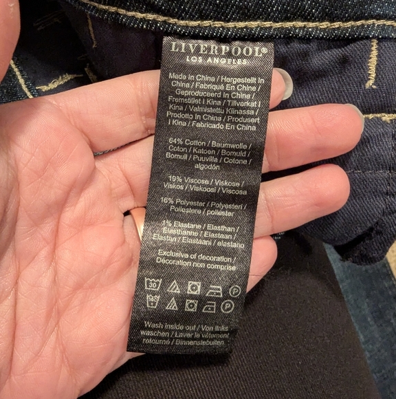 Liverpool High Rise Straight Jeans - Picture 5 of 5